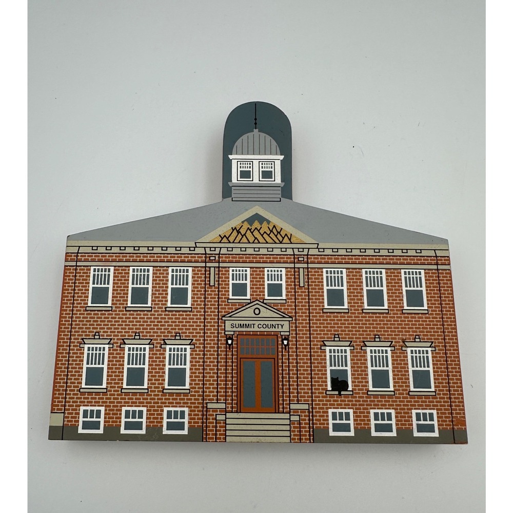 Vtg The Cat's Meow Summit County Courthouse Breckenridge Colorado 1997 Collector